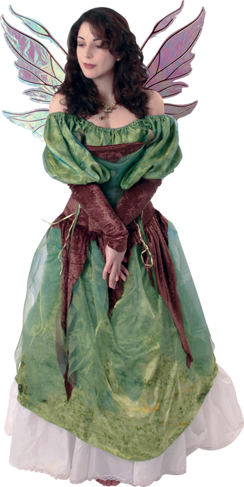 Renaissance Fairy Green - Click Image to Close